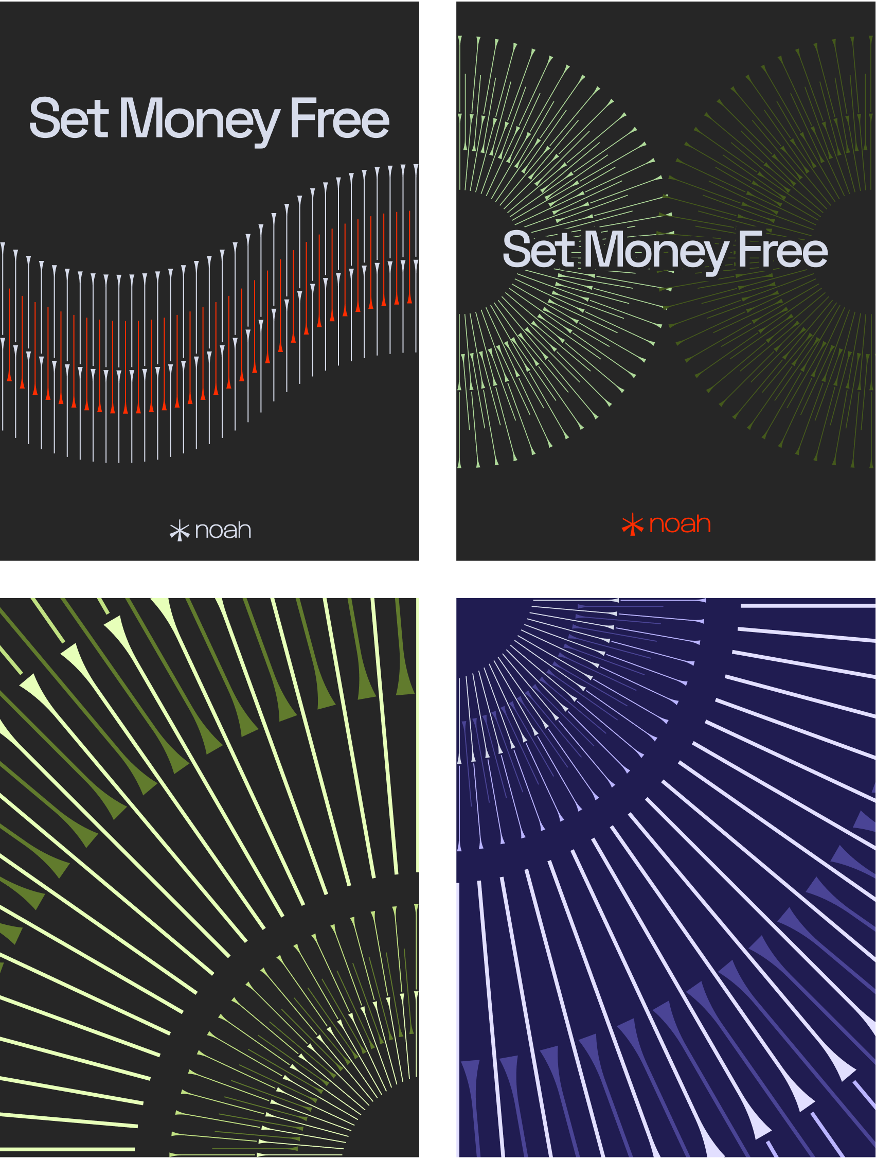 Set Money Free Posters